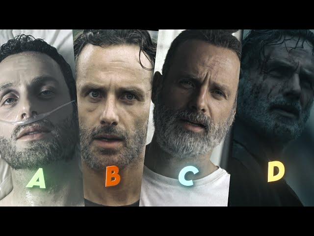 Rick Grimes Plan A/B/C/D 「4K」