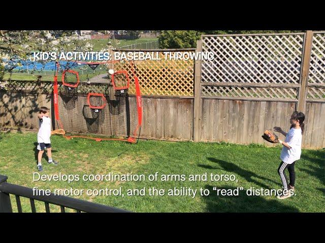 How to teach your child to throw a baseball (overhand) - Fun Activities for Kids