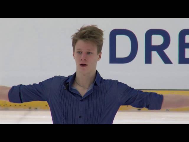 2016 ISU Junior Grand Prix - Dresden - Men Short Program - Alexey EROKHOV RUS