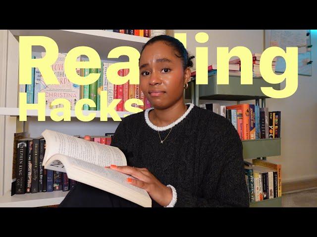 How to get out of a reading slump: 5 tips I swear by! 