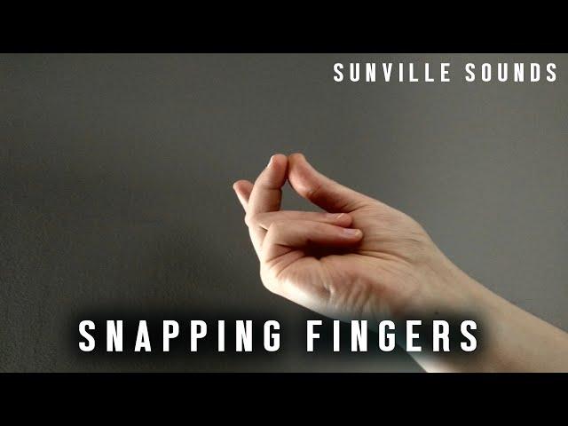 1 Hour of Snapping Fingers | Amazing Sounds with Peter Baeten