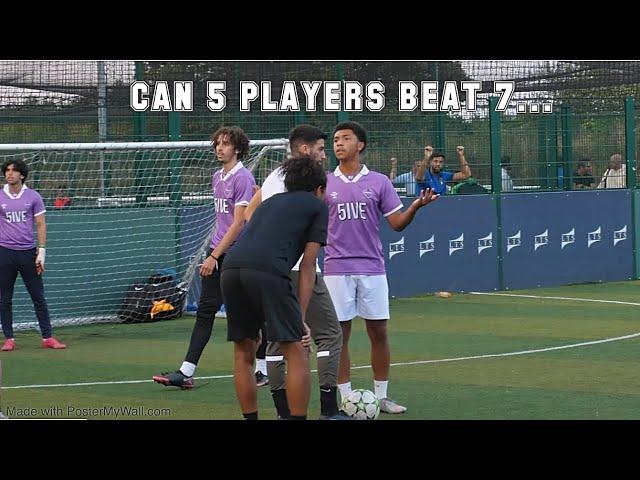 CAN 5 PLAYERS BEAT A TEAM OF 7... 5IVE GUYS LEAGUE GAME 5