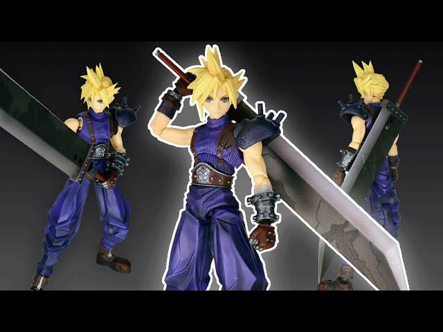 THE SMASH BROS CLOUD FIGURE? | Final Fantasy VII Bring Arts Cloud Strife Action Figure Review