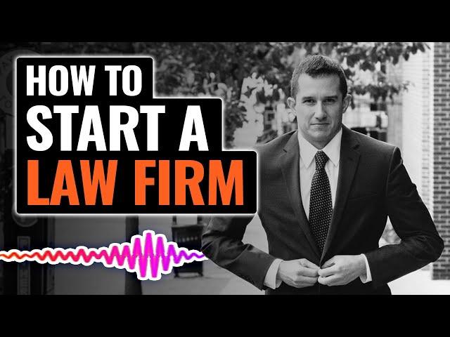 How to Start a Law Firm | The Josh Gerben Show