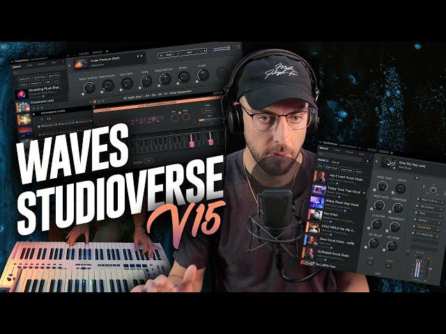 Waves StudioVerse Audio Effects and Instruments (Demo + FREE Presets)