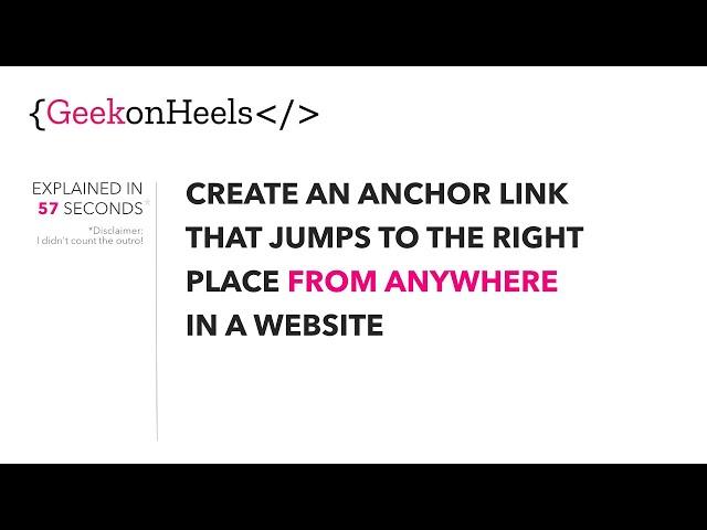 Adding Anchor Links Correctly To Your WordPress menu