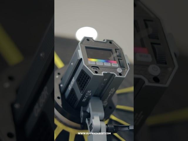 Trying out the COLBOR CL60R light
