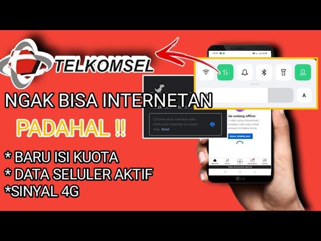 Cara Mengatasi Kartu Telkomsel Tidak Bisa Internetan Padahal Baru Isi Kuota