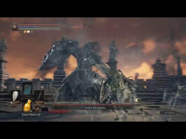 Suffering Coffgirl in Dark Souls 3