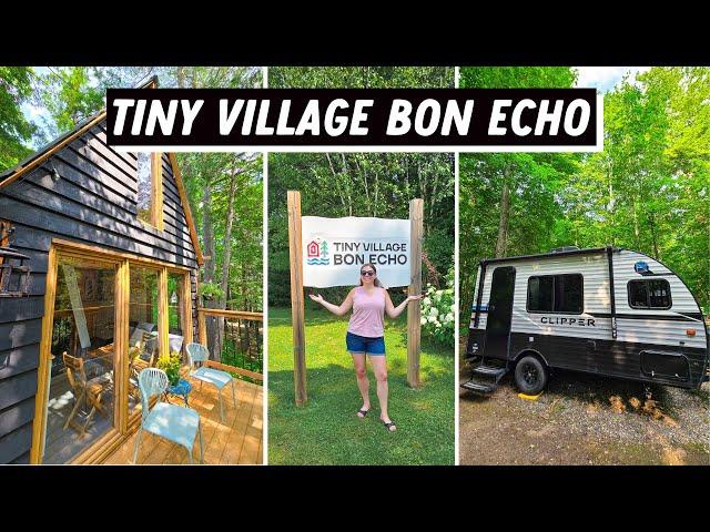 Camping at TINY VILLAGE BON ECHO | Ontario Camping and Glamping Resort