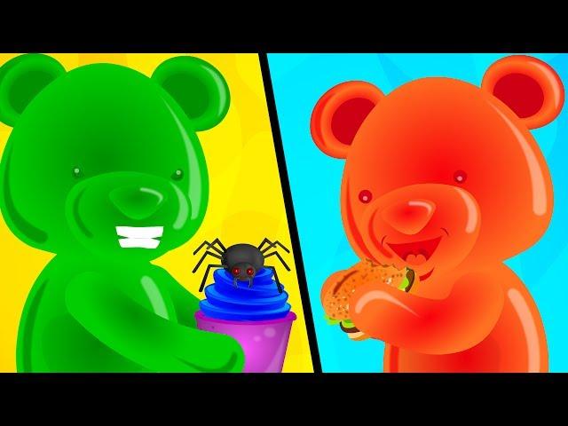 emotions song | original nursery rhymes | kids songs | children rhymes jelly bears