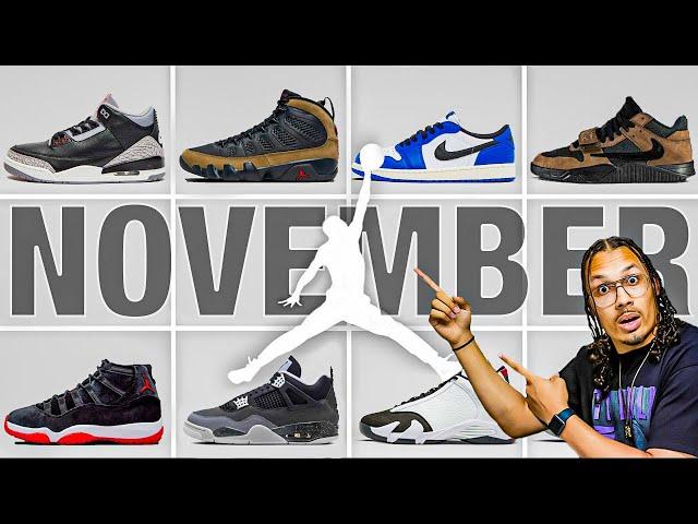 Air Jordan November Sneaker Release Update 2024 Watch Before You Buy