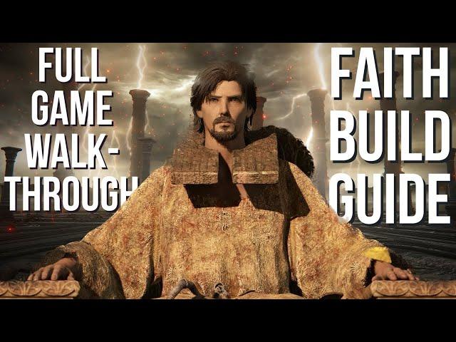 How To Make An OP Faith Build | No Summons | No Farming | Elden Ring