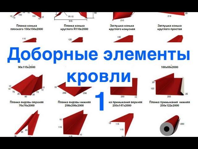 ДОБОРНЫЕ ЭЛЕМЕНТЫ КРОВЛИ 1. Торцевая и карнизная планки в наличии в Арзамасе / ГАЛАКТИКА