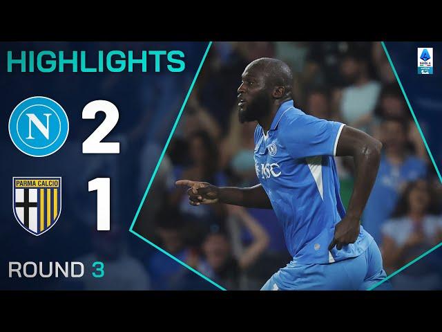 NAPOLI-PARMA 2-1 | HIGHLIGHTS | Sensational injury-time comeback! | Serie A 2024/25