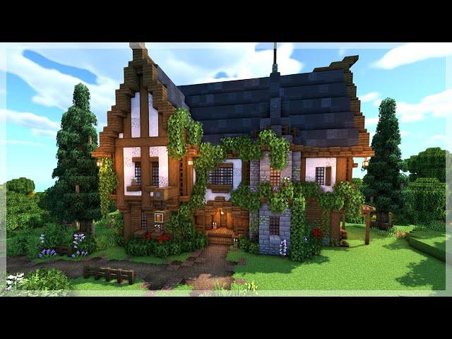 Minecraft: How to Build a Medieval Tavern/Inn