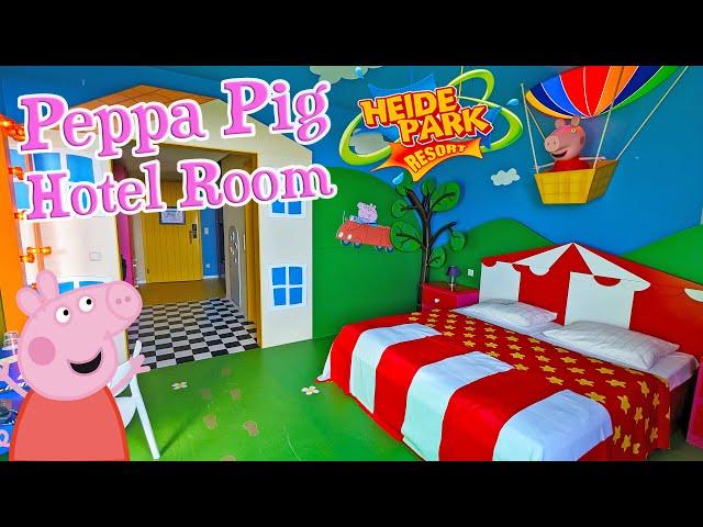 Peppa Pig Room Tour | Abenteuerhotel | Heide Park Germany (April 2024) [4K]