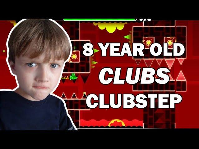 8 Year Old CLUBS Clubstep (Geometry Dash)