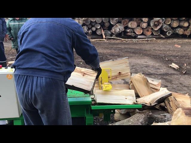 Супер дровокол мтс 212 раскол тяжёлой древесины граб