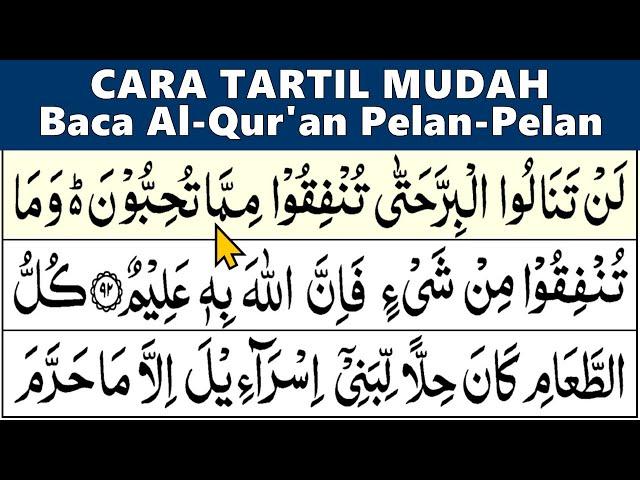 BELAJAR MENGAJI Alquran, Cara Mudah Cepat Lancar Membaca Alquran Tartil Pelan JUZ 4 Full