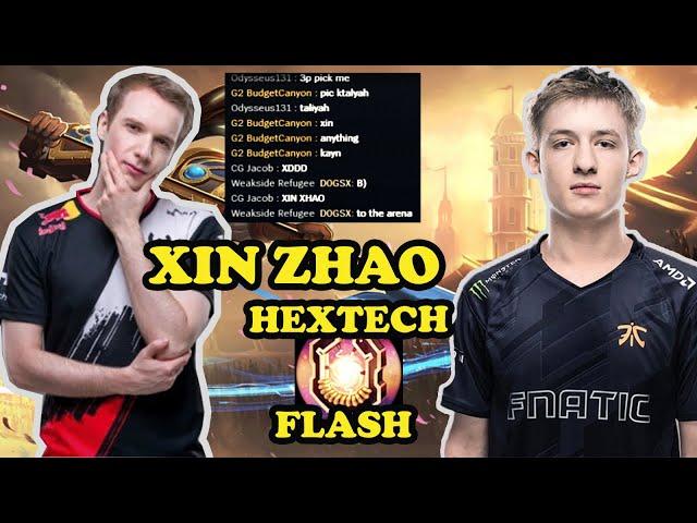 Jankos Xin Zhao compulsory VS FNC Nemesis in soloQ  | G2 Jankos Stream Highlights