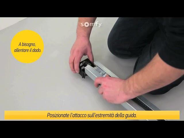 Tutorial come installare il kit per garage automatico Gdk 700 Somfy