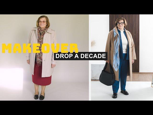 Drop a decade | ULTIMATE MAKEOVER w my mom