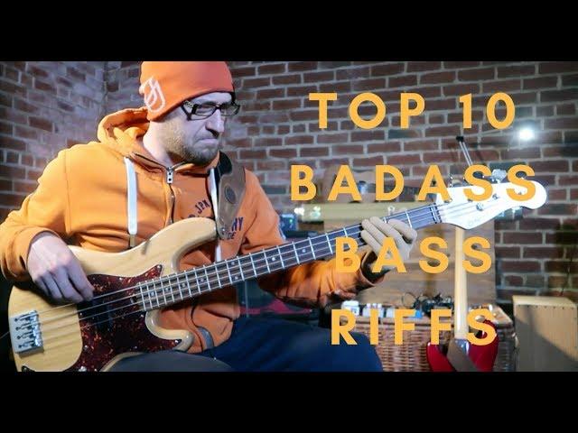 Top 10 BADASS Bass Riffs | Ready for some FUNK?