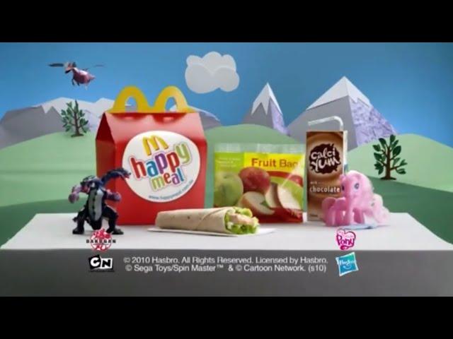 McDonald’s AU | My Little Pony & Bakugan (Happy Meal) 2010