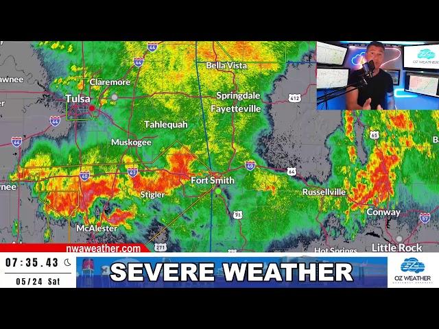 LIVE Weather Update with Meteorologist Garrett Lewis