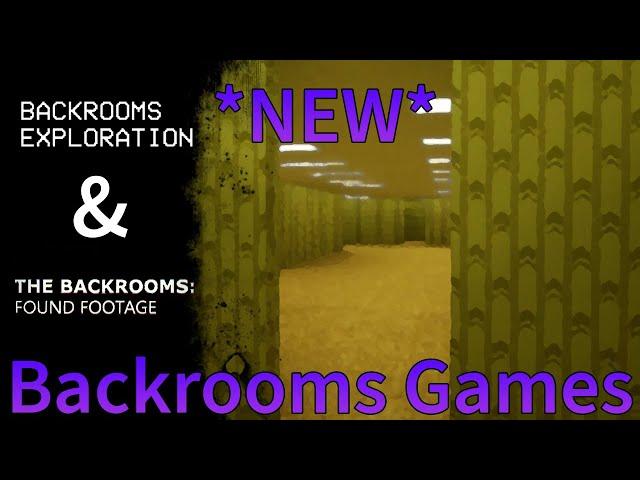 2 *NEW* Backrooms Games | Steam Demo Days