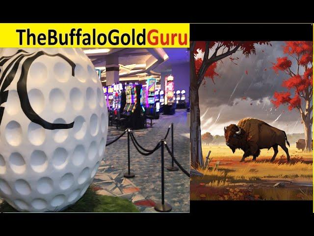 BUFFALO GOLD at CHOCTAW CASINO -- LOTS OF BONUS rounds with DAD!