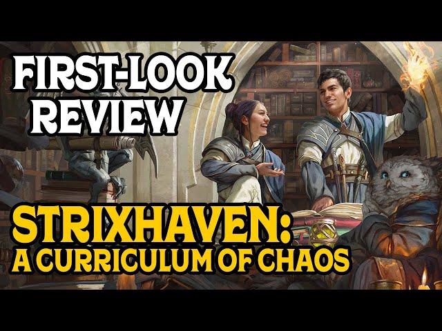 First Look Review of Strixhaven for Dungeons and Dragons 5e