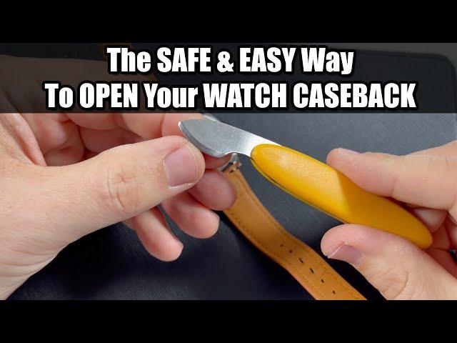  How to remove ALL Watch Casebacks (Without Causing Damage or Scratches) | The SAFE & EASY WAY 