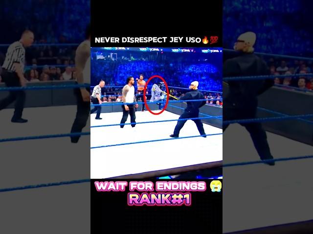 Jey Usos Is Disrespected  #WWE #wwe #smackdown #wwe2k24 #wrestling #wweraw #edit