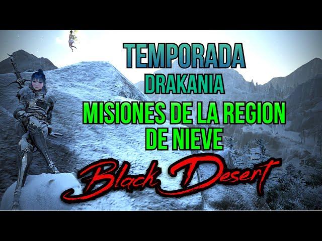 Black Desert - Temporada- Nueva Clase Drakania - Region de Nieve - Cap 04 // Códigos // BDO Gratis