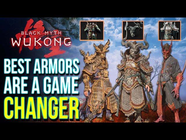 Black Myth Wukong - 10 Of the Best Armor Sets You Don't Want To Miss in the Early & End Game!