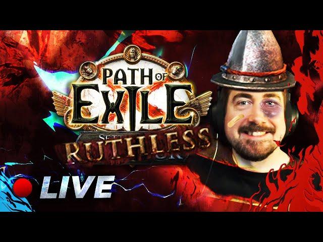 BEATING STEEL IN RUTHLESS! | !Build !Maxroll !3.25 Path of Exile