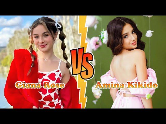 Giana Rose VS Amina Kikido Transformation  New Stars From Baby To 2024