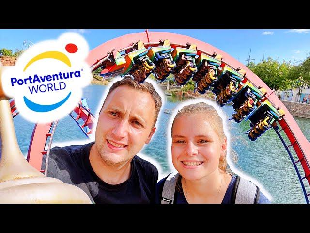 Ihr erstes Mal im spanischen Freizeitpark!  | PortAventura World | Barcelona Trip 2021 - 01