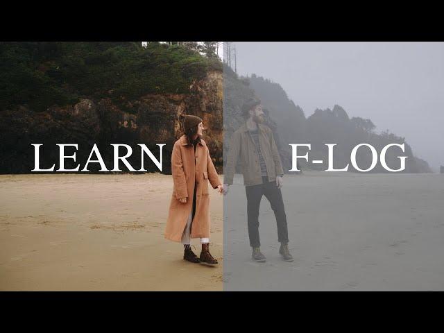 Fuji F-Log Beginner's Guide + my F-Log LUT || Settings for F-Log || Color Grade F-Log