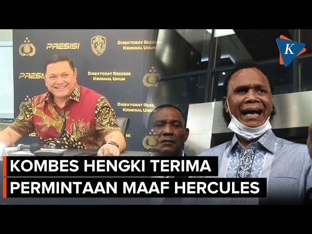 Kombes Hengki Haryadi Buka Suara Atas Tantangan dan Pernyataan Hercules