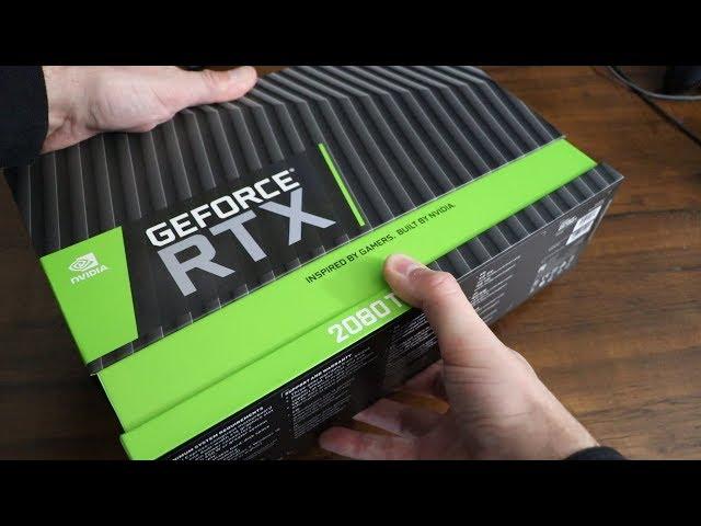 NVIDIA GEFORCE RTX 2080 Ti Founders Edition UNBOXING