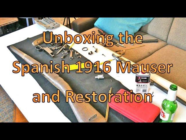 Unboxing the Spanish 1916 Mauser from J&G Sales