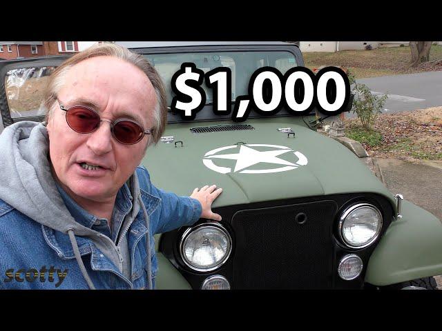 Buying a Military Vehicle for Only $1,000