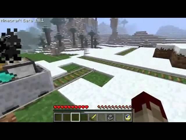 Minecraft Mods - STEVE'S CARTS Mod! Building, Mining & Controllable Minecarts!