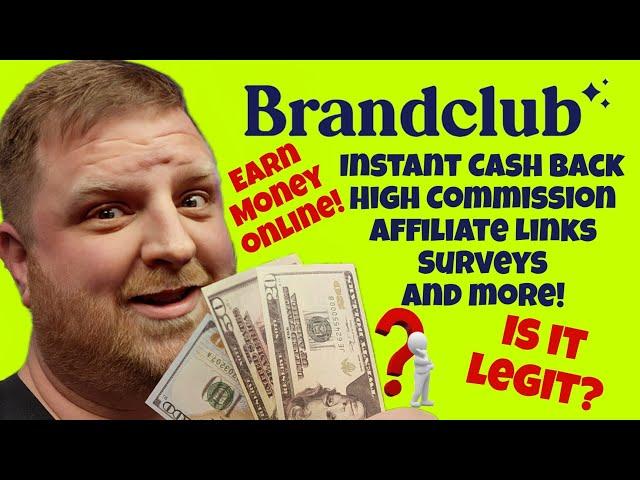 Earn money online with the BrandClub app. Full Review!