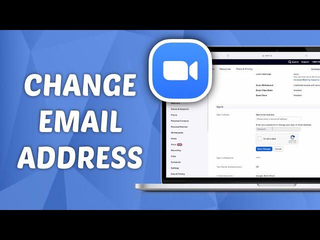 How to Change Email Address on Zoom