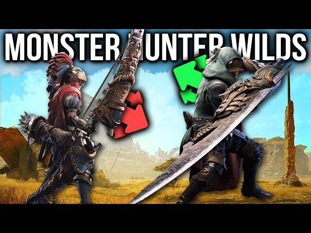 Monster Hunter Wilds - NEW Weapon Buff & Nerf Breakdown, Insect Glaive, Switch Axe & More With CMs!