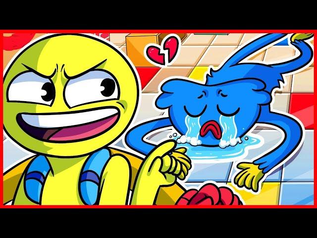 HUGGY WUGGY SAD & BAD PLAYER! Sad Story Happy Ending - Poppy Playtime Animation #15